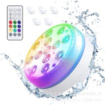 Remote control LED swimming pool diving light