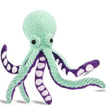 Octopus dog plush toy