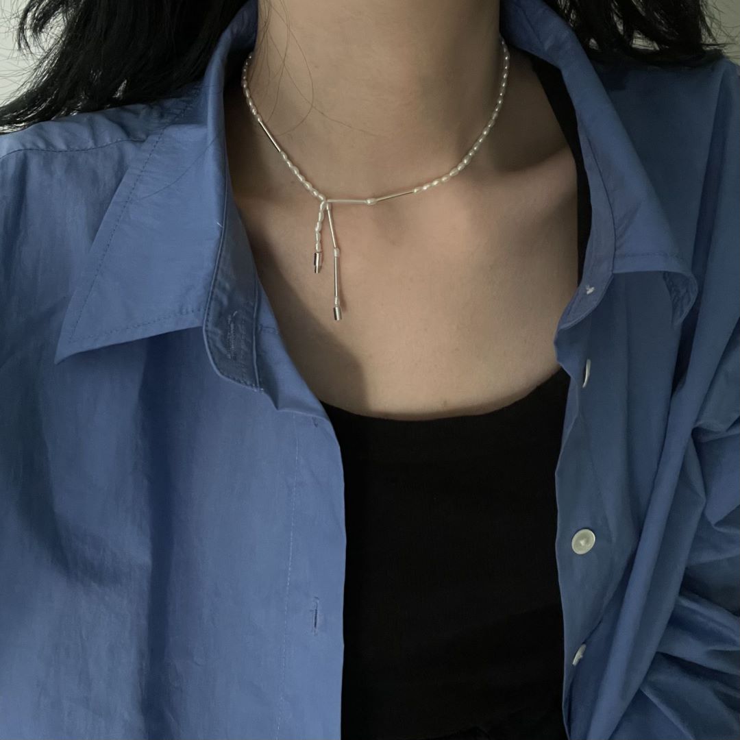 Gold Freshwater Graduating Pearls Necklace very suitable Beads Strands