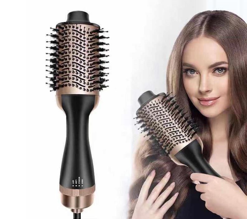 Multifunctional curling hot comb with negative ion rotary hair comb & hair straightener