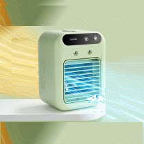 Chiller air conditioner leafless cold fan spray cooling machine