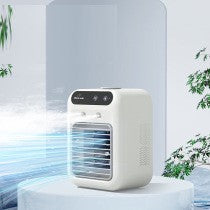 Chiller air conditioner leafless cold fan spray cooling machine