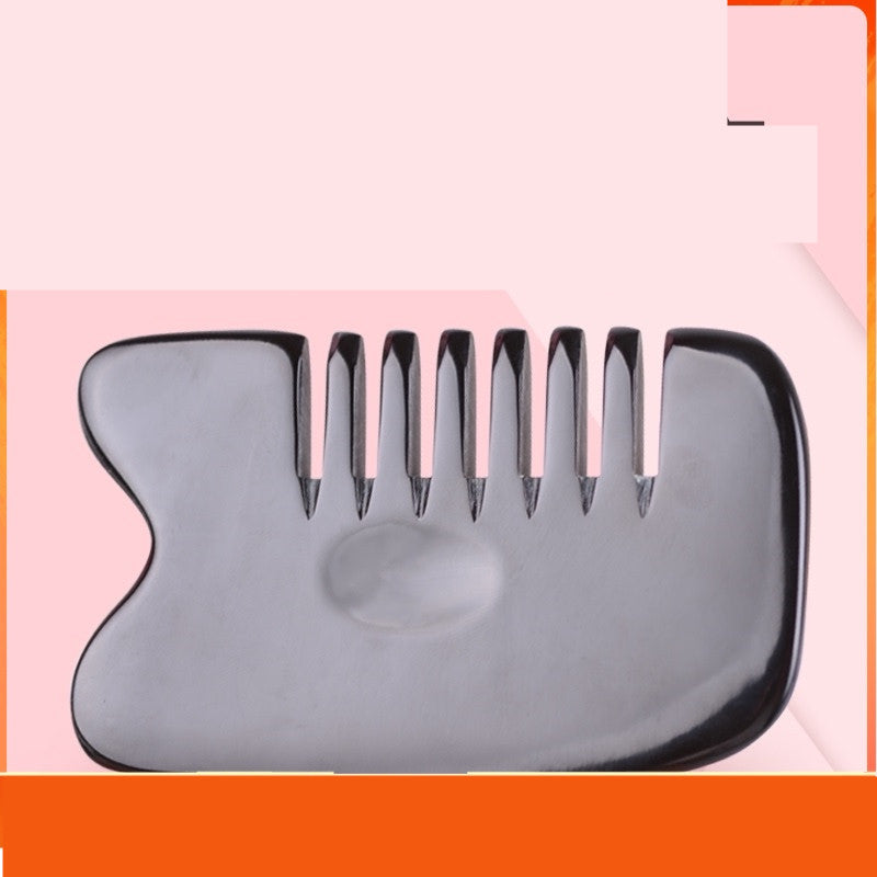 Cow Horn Scraping Comb Scalp Scalp Meridian Comb