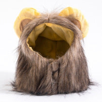 Cat lion head wig lion hat