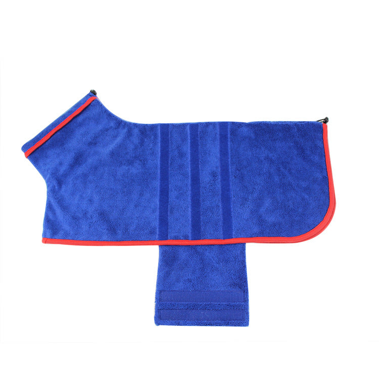 Pet Microfiber Quick-Drying Bathrobe