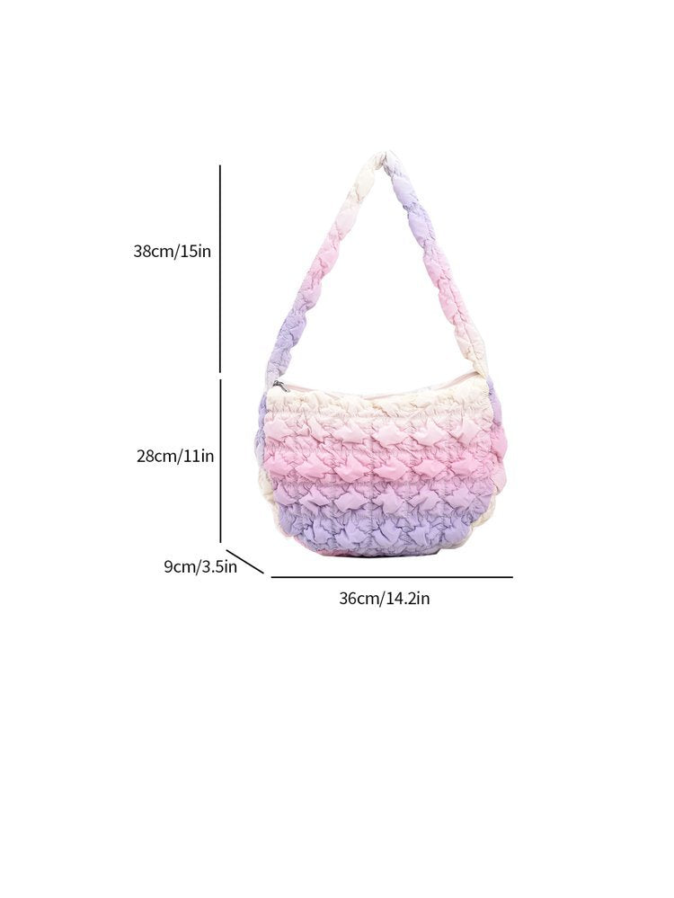 Gradient new cloud bag bubble bag dumpling underarm bag