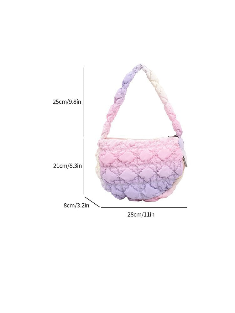 Gradient new cloud bag bubble bag dumpling underarm bag