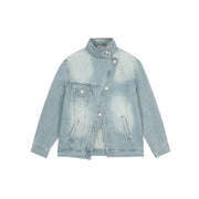 Blue denim jacket new loose design