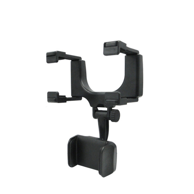 Car rear-view mirror mobile phone stand