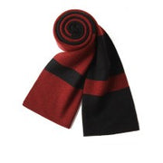 Wool scarf advanced simple plaid cashmere scarf for men and women all winter knitted scarf