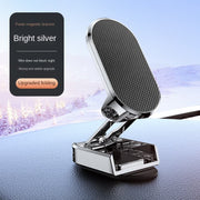 New Car Magnetic Phone Holder Folding Strong Magnet Mount Mobile Phone Metal Stand GPS Support for IPhone 13 12