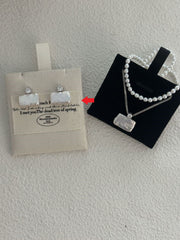 Earrings - Square 594