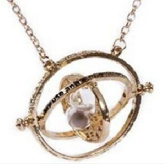 Harry Potter time-time-turner Hourglass necklace Sweater chain movie peripheral