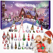 24pcs countdown calendar dwarf plush doll child Rudolph