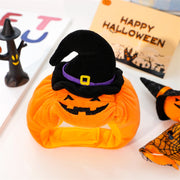 Pet hat Halloween funny pumpkin hat