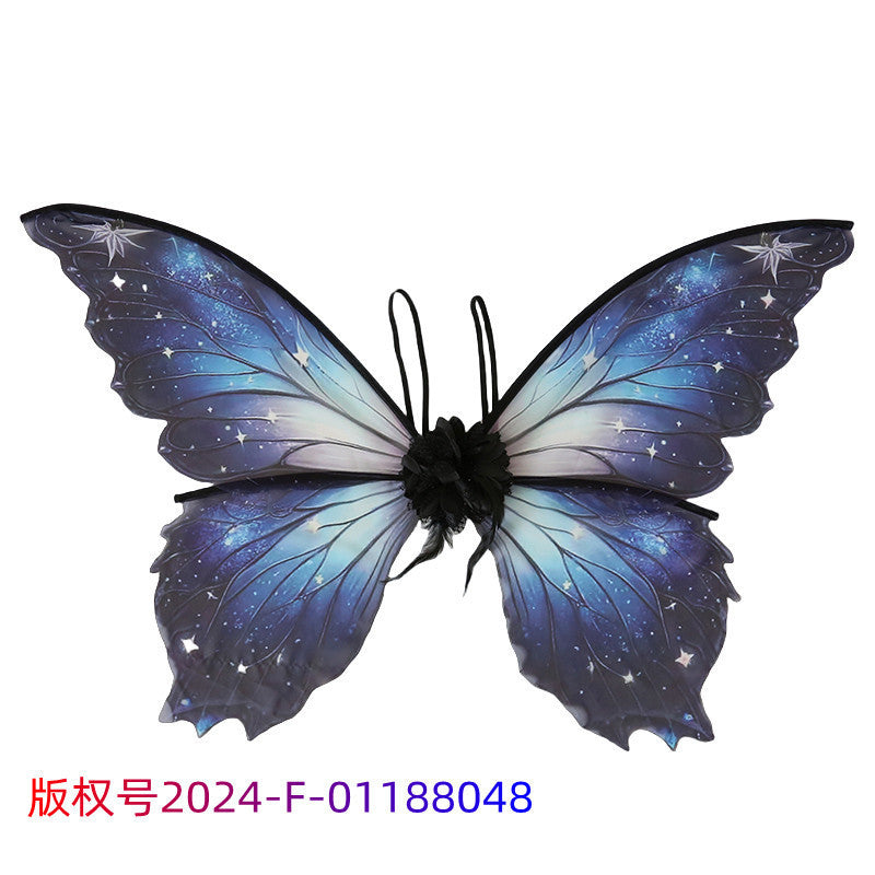 Party masquerade prop costume fairy wings simulation butterfly wings