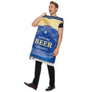 New Halloween can beer fun parody sponge costume party performance onesie