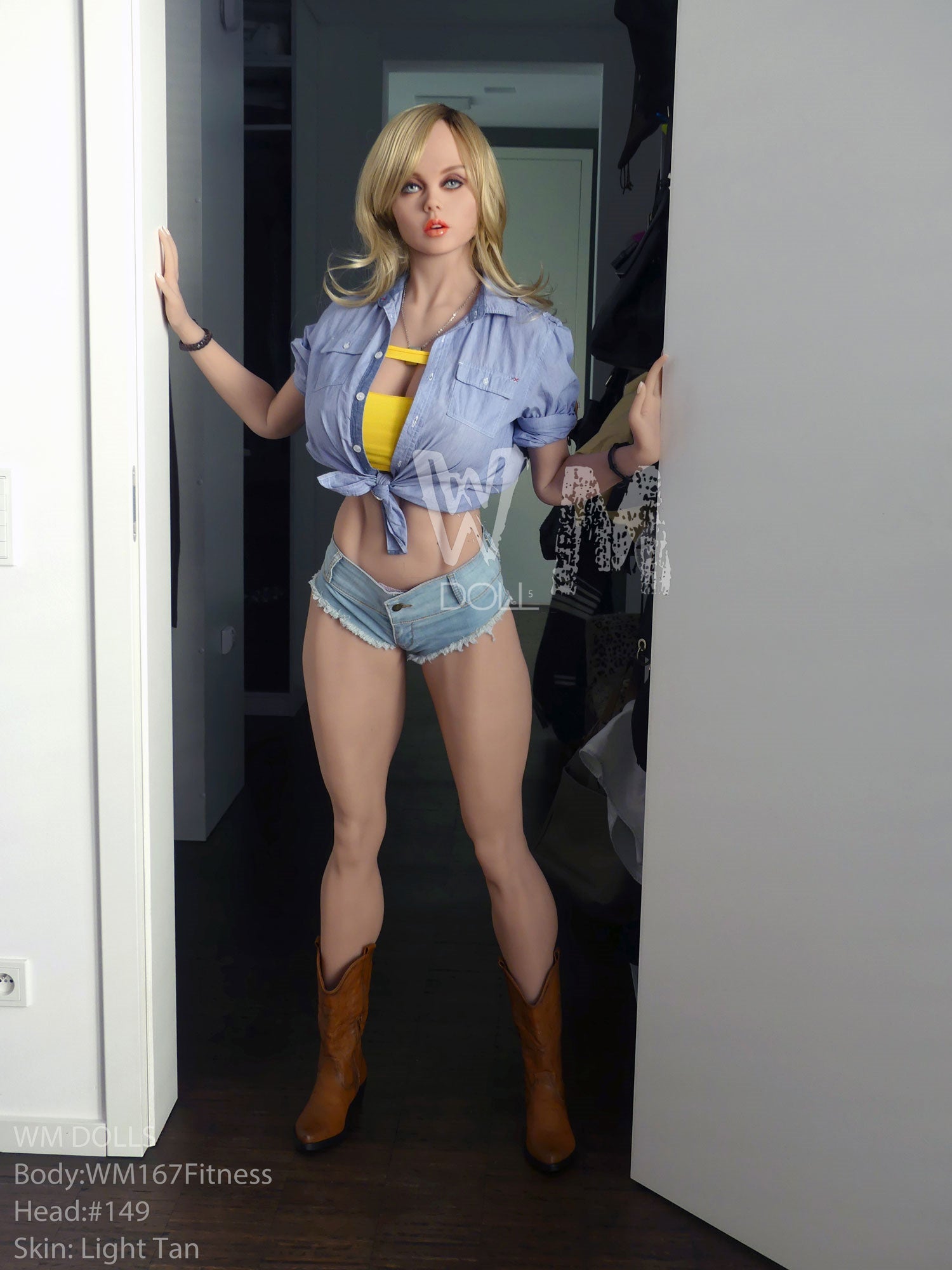 Angel Doll 167cm Fitness + #149 silicone doll