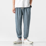 Casual pants Plus size bloomers men's linen pants men's cotton moharen pants corset pants