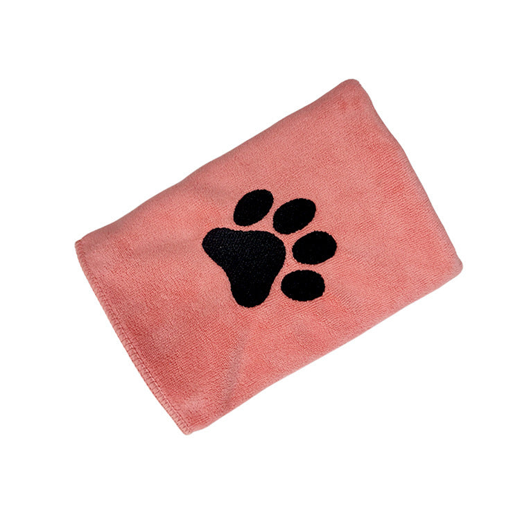 Pet microfiber suction towel Cat and Dog towel Pet bath cleaning towel