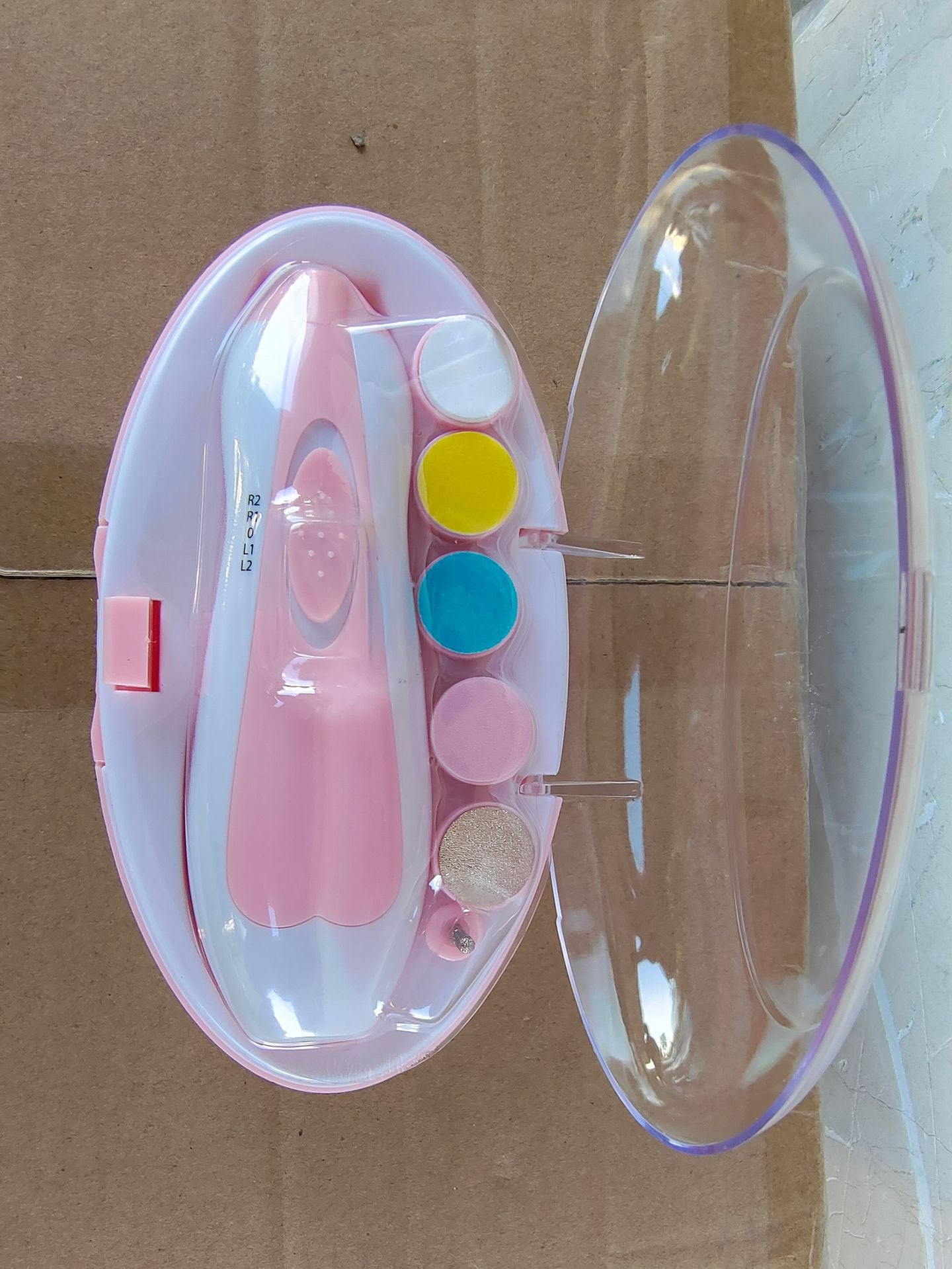 Baby electric nail sharpener