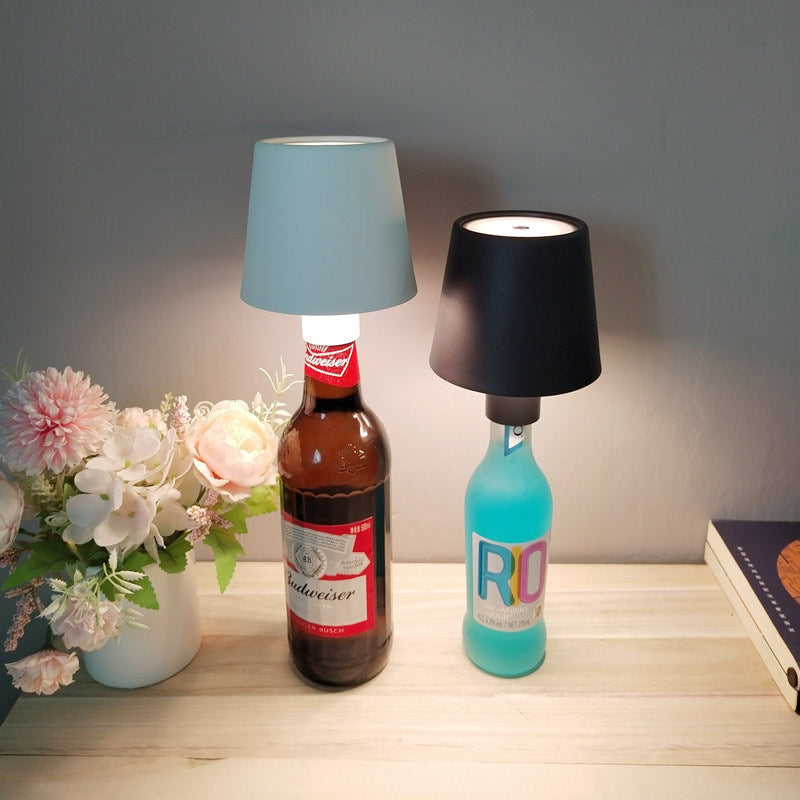 Mobile Creative Charging Of Wine Bottle Lamp