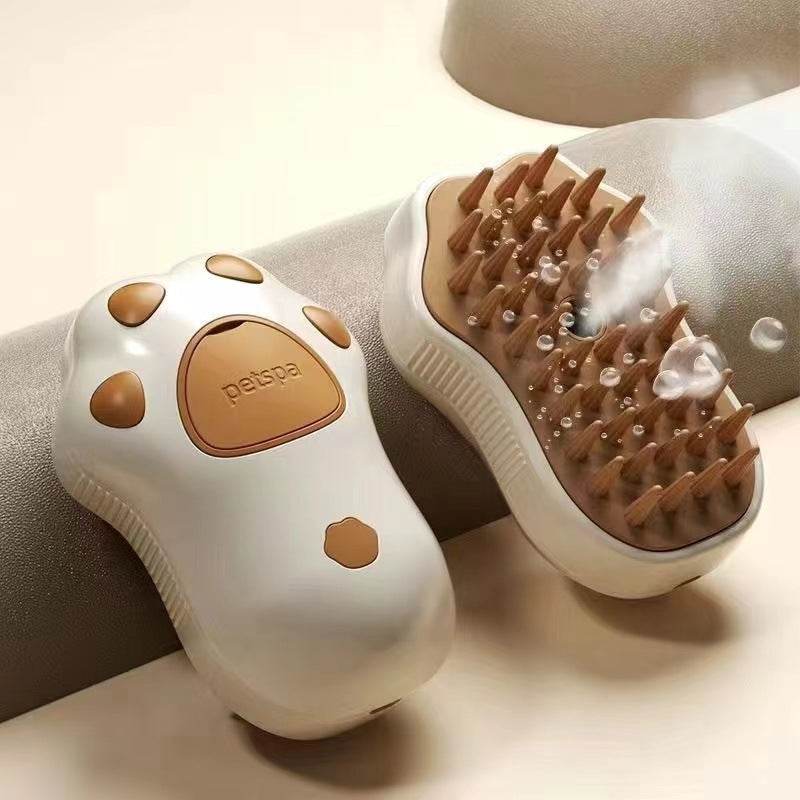 Cat's paw spray, hair removal brush, massage comb