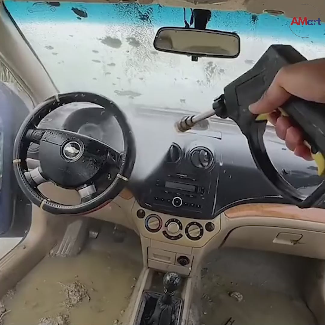 Load video: Wireless car vacuum cleaner