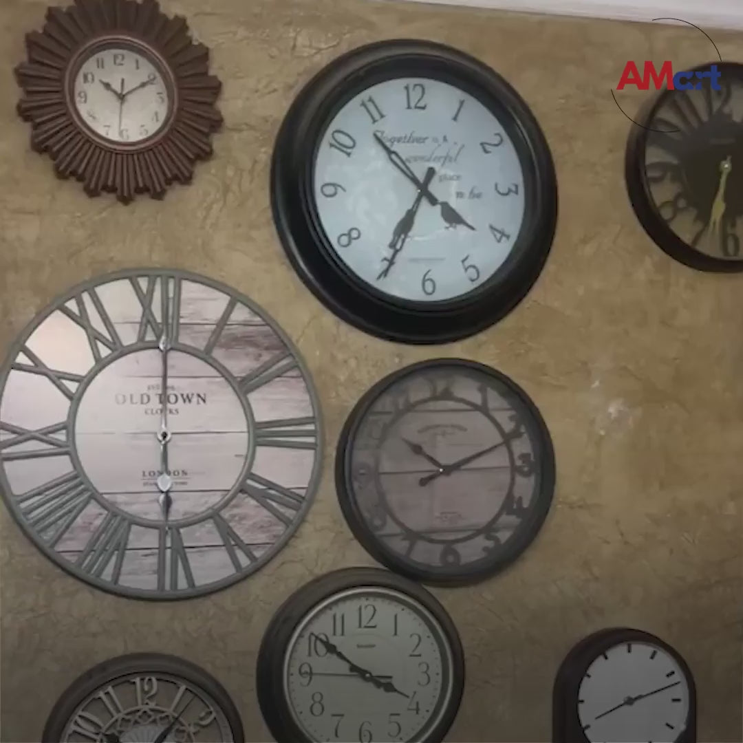 Load video: Creative Multi-functional wall clock